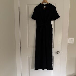 Caslon Elegant Black Maxi Dress